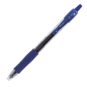 Roller gel a scatto G-2 - punta 0,7mm - blu - Pilot