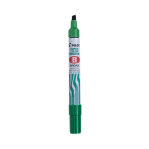 Marcatore Super Color - permanente - punta a scalpello 4,5 mm - verde - Pilot