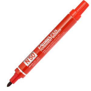 Marcatore permanente N50 - punta tonda - rosso - Pentel