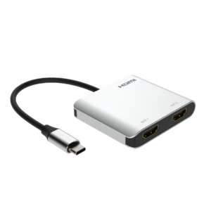 Adattatore da USB-C a 2xHDMI, 4K60Hz , HDR + USB3.0-3.1-3.2