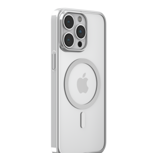 Cover Magnetica Glimmer con Apple Magsafe iPhone 15 Plus Sil