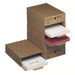 Scatola archivio A4 File - 26x8x35 cm - avana - Esselte Dox