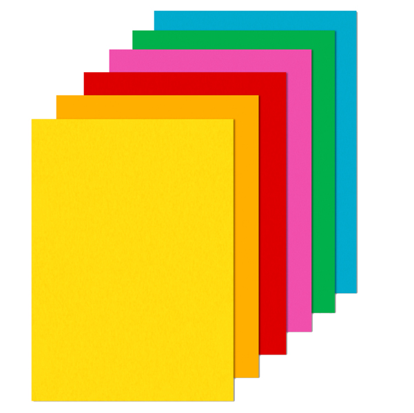 Carta Rismaluce - A4 - 140 gr - mix 6 colori - Favini - conf. 200 fogli - Image 2