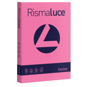 Carta Rismaluce - A4 - 200 gr - ciclamino 58 - Favini - conf. 125 fogli
