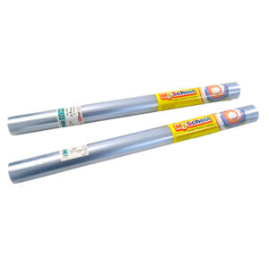 Rotolo coprilibro Coverglass - 5 m x45 cm - PPL - goffrato neutro - trasparente - Ri.plast