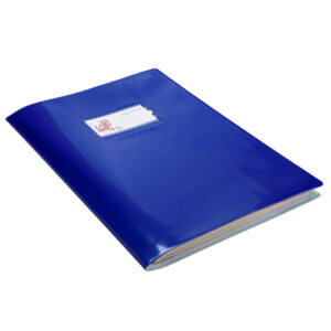 Coprimaxi laccato Colorosa - 21x30cm - PVC - blu - tasca con alette - Ri.plast
