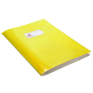 Coprimaxi laccato Colorosa - 21x30cm - PVC - giallo - tasca con alette - Ri.plast