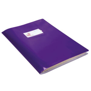 Coprimaxi laccato Colorosa - 21x30cm - PVC - viola - tasca con alette - Ri.plast