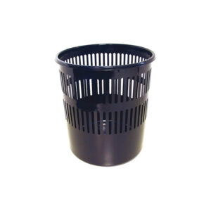 Cestino gettacarte - traforato - 12 L - nero - Arda