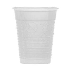 Bicchieri - monouso - 200 cc - bianco - Dopla - conf. 100 pezzi