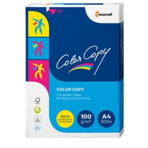 Carta Color Copy - A4 - 100 gr - bianco - Mondi - conf. 500 fogli