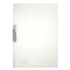 Cartellina con molla Clipper - 22 x 30 cm - trasparente neutro - Fellowes