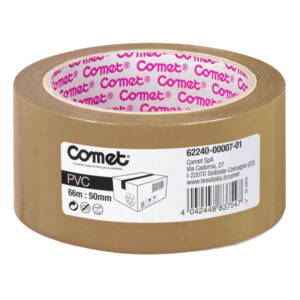 Nastro adesivo - 5 cm x 66 m - PVC - avana - Comet