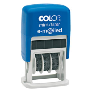 Timbro Mini Dater S160/L1 Datario + EMILED - 4 mm - autoinchiostrante - Colop