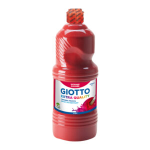 Tempera pronta - 1000ml - rosso scarlatto - Giotto