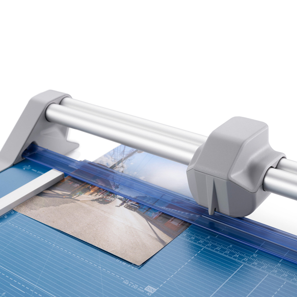 Taglierina a rullo professionale 552 - 70,5 x 36 cm - 510 mm - 20 fogli - blu/grigio - Dahle - Image 2