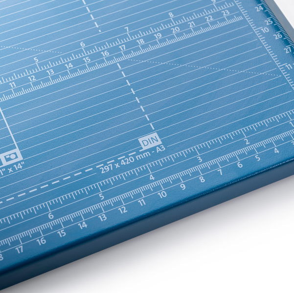 Taglierina a rullo professionale 552 - 70,5 x 36 cm - 510 mm - 20 fogli - blu/grigio - Dahle - Image 3