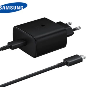 Carica + Cavo C Samsung EP-TA845EBE 5A. 45W Nero BULK
