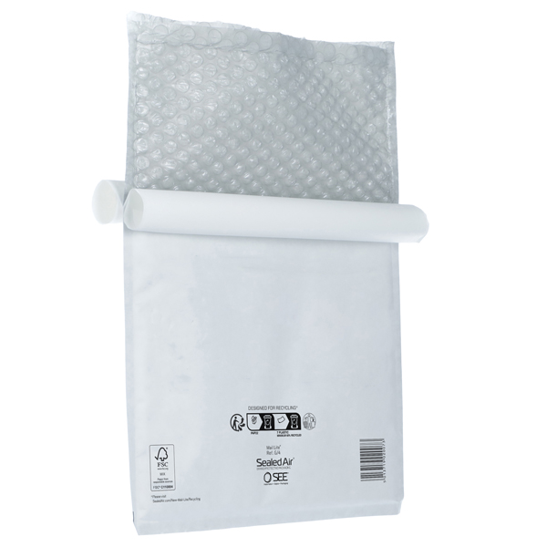 Busta imbottita Mail Lite - D (18 x 26 cm) - bianco - Sealed Air - conf. 10 pezzi - Image 2