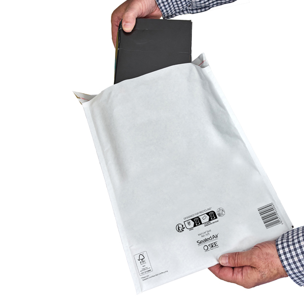 Busta imbottita Mail Lite - D (18 x 26 cm) - bianco - Sealed Air - conf. 10 pezzi - Image 3