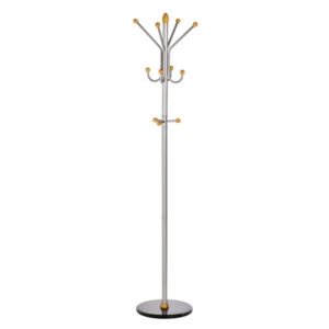 Appendiabiti - 11 posti - 185 x 40 cm - argento - Alco