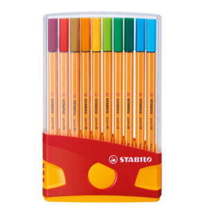 Fineliner Point 88 - colori assortiti - Stabilo - conf. color Parade 20 pezzi