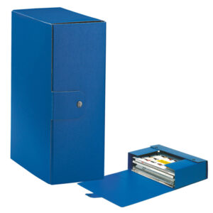 Scatola progetto Eurobox - dorso 12 cm - 25x35 cm - blu - Esselte