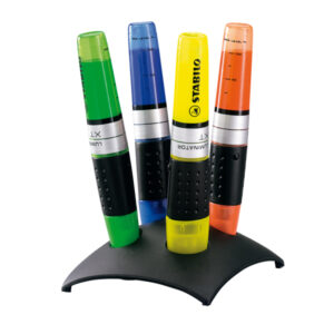 Evidenziatore Stabilo Luminator - punta a scalpello - tratto 2,0-5,0mm - set 4 colori - Stabilo