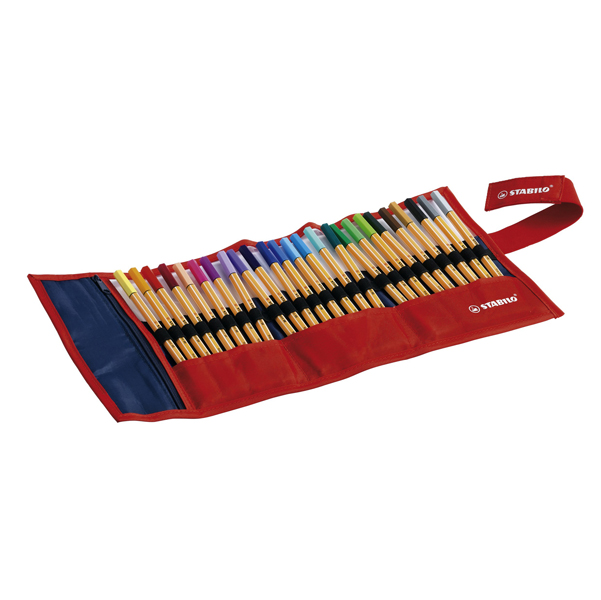 Fineliner Point 88 - tratto 0,4 mm - colori assortiti - Stabilo - rollerset 25 pezzi - Image 2