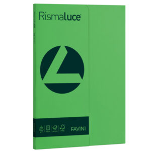 Carta Rismaluce Small - A4 - 200 gr - verde 60 - Favini - conf. 50 fogli