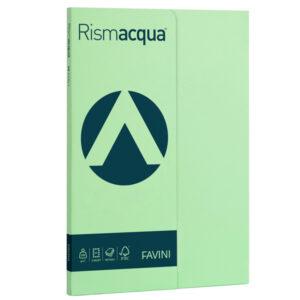 Carta Rismacqua Small - A4 - 200 gr - verde chiaro 09 - Favini - conf. 50 fogli
