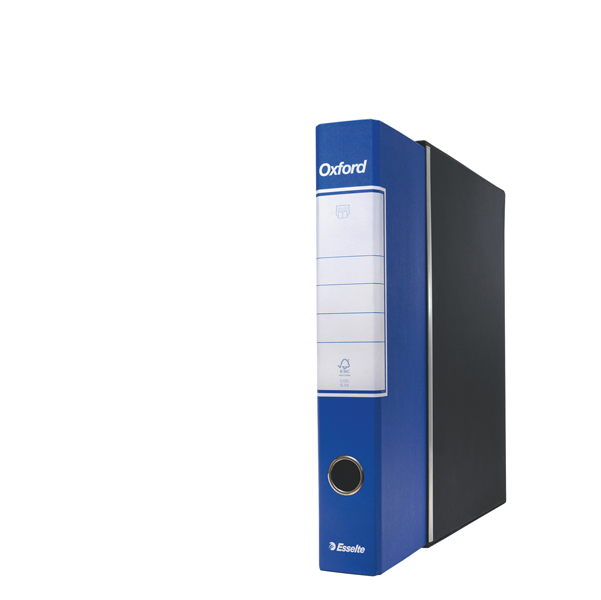Registratore Essentials G73 - dorso 8 cm - commerciale 23x30 cm - blu - Esselte - Image 2