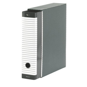 Registratore Delso Line G15 - dorso 8 cm - protocollo 23x33 cm - grigio - Esselte