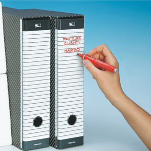 Registratore Delso Line G13 - dorso 8 cm - commerciale 23x30 cm - grigio - Esselte