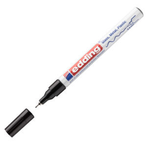 Marcatore 780 a vernice - punta 0,8mm - nero  - Edding