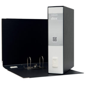 Registratore Dox 2 - dorso 8 cm - protocollo 23x34 cm - bianco - Esselte
