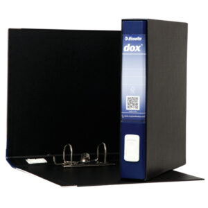 Registratore Dox 4  - dorso 5 cm - commerciale 23x29,7 cm - blu - Esselte