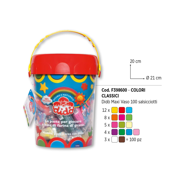 Vaso 100 salsicciotti da 50gr - DiDO' - Image 2