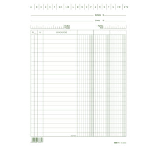 Schede in cartoncino 3 colonne - 21x15 cm verticale - Edipro - conf. 100 pezzi