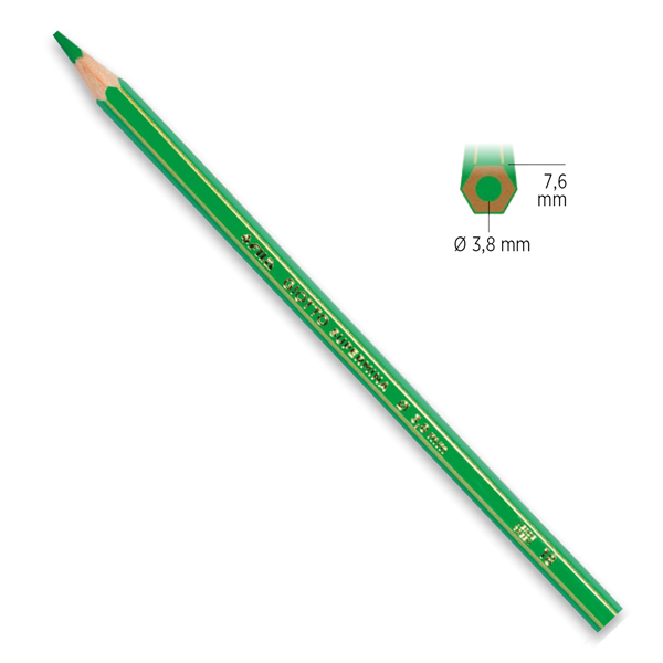 Pastello Supermina - mina 3,8 mm - colori assortiti - Giotto - astuccio in metallo 36 pezzi - Image 2
