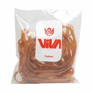 Elastici fettuccia - misure assortite - 80 gr - caucciU' - avana - Viva