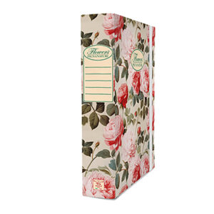 Cartella progetti Nature Flowers - 26x34cm - dorso 7cm - con elastico - Pigna