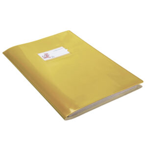 Coprimaxi laccato Colorosa - 21x30cm - PVC - oro - tasca con alette - Ri.plast