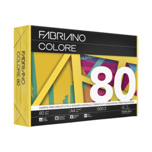 Carta Copy Tinta - A4 - 80 gr - colore tenue cedro - Fabriano - conf. 500 fogli
