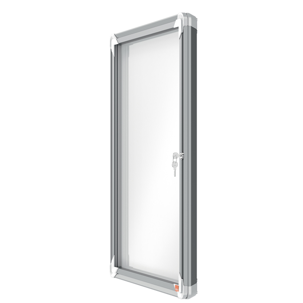 Bacheca per esterni - fondo magnetico bianco - 4 fogli A4 - verticale - Nobo - Image 2