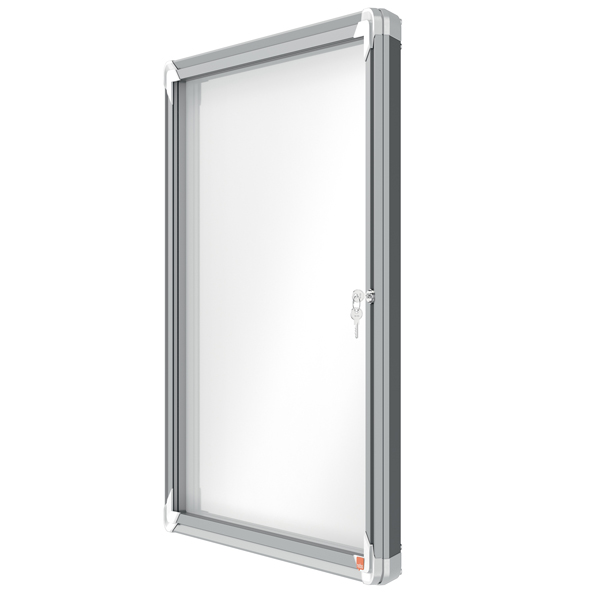 Bacheca per esterni - fondo magnetico bianco - 6 fogli A4 - orizzontale - Nobo - Image 2