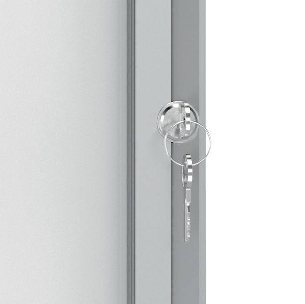 Bacheca per esterni - fondo magnetico bianco - 6 fogli A4 - orizzontale - Nobo - Image 4