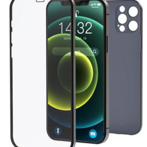 Cover & Vetro Totale protezione per iPhone 12 Pro Nera