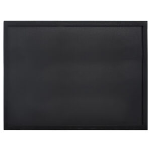 Lavagna Woody - cornice nera - 60 x 80 cm - Securit
