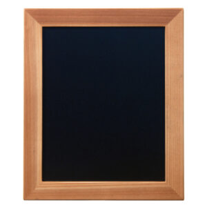 Lavagna Woody - teak - 20 x 24 cm - Securit